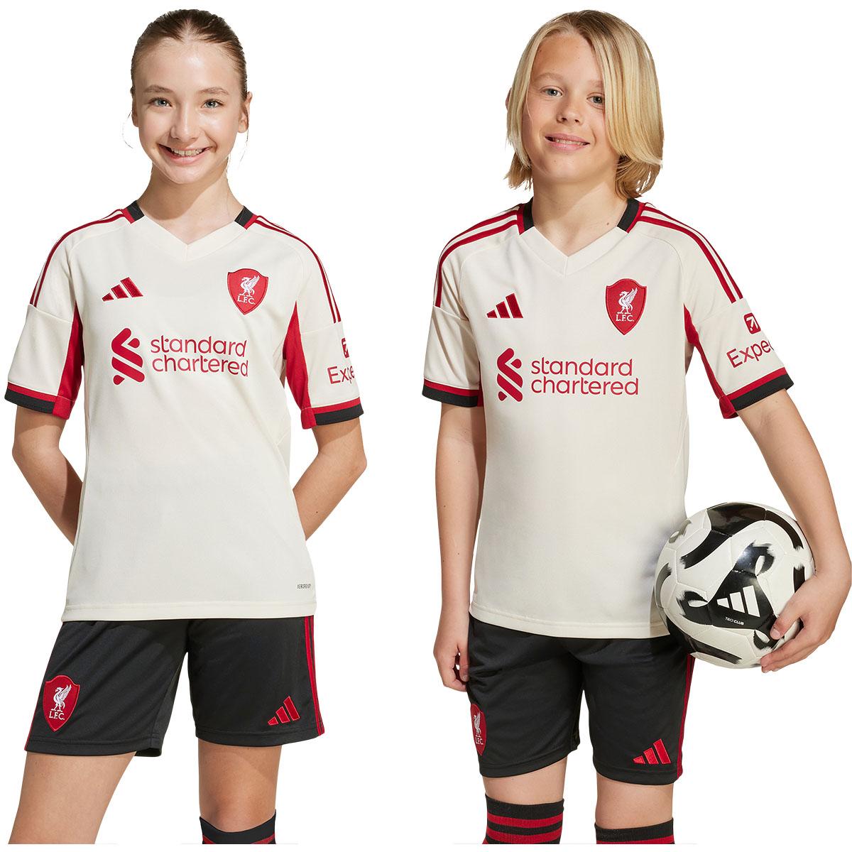 Liverpool FC 25/26 Udebanetrøje Børn White