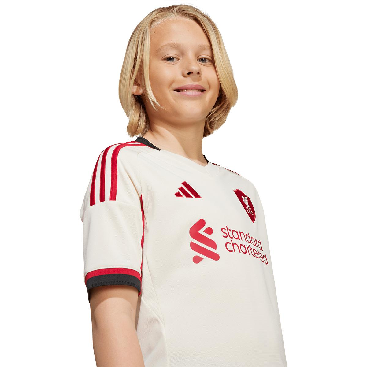 Liverpool FC 25/26 Udebanetrøje Børn White