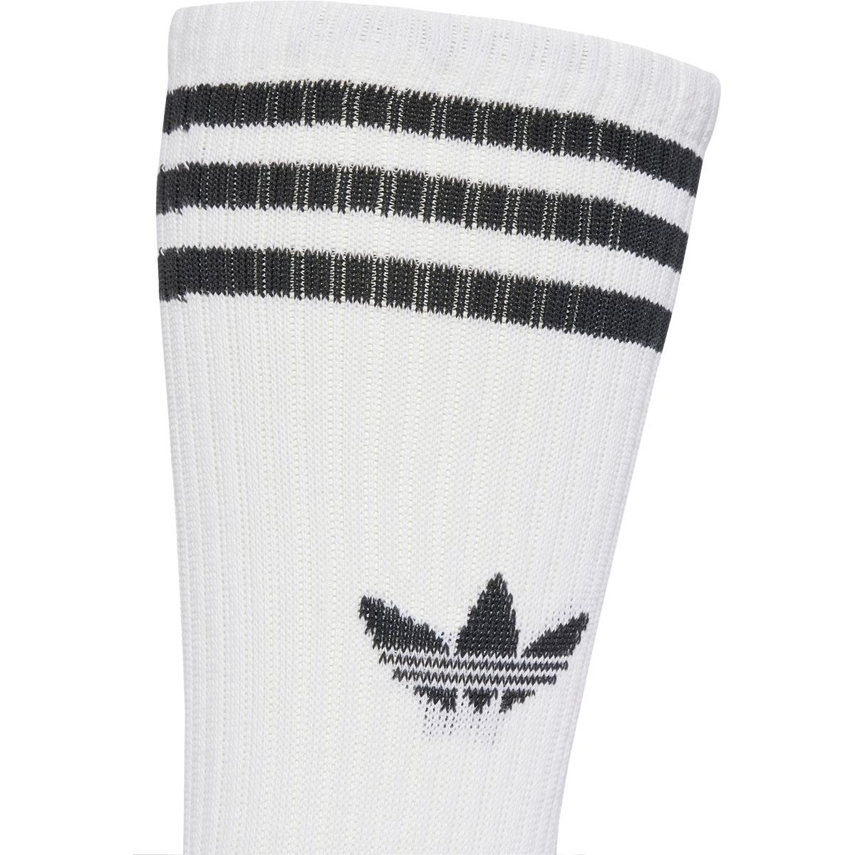 adidas Originals 3-Stripes High Crew 3-Pack Strømper White
