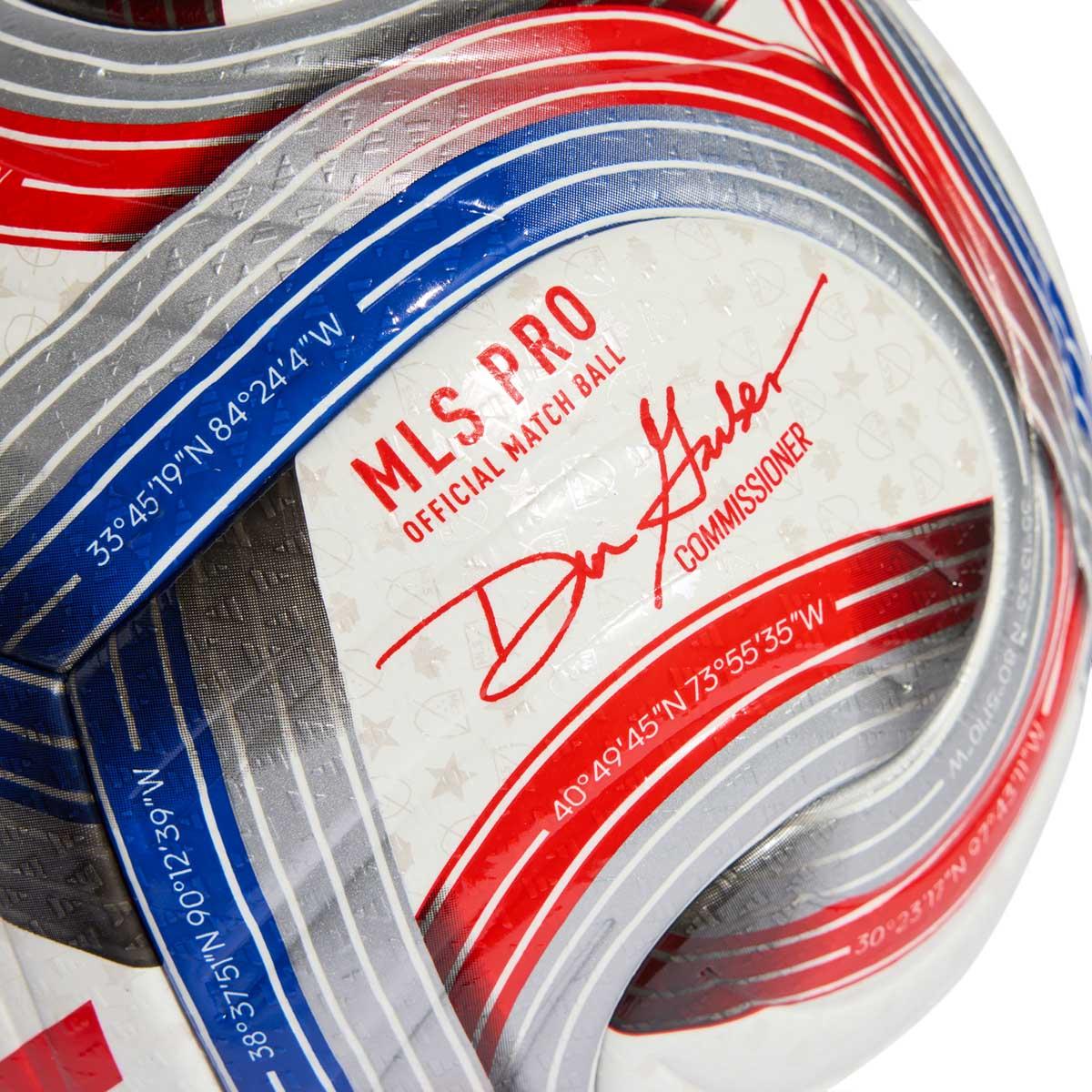 adidas MLS Pro Fodbold WHITE/ROYBLU/RED/SILV