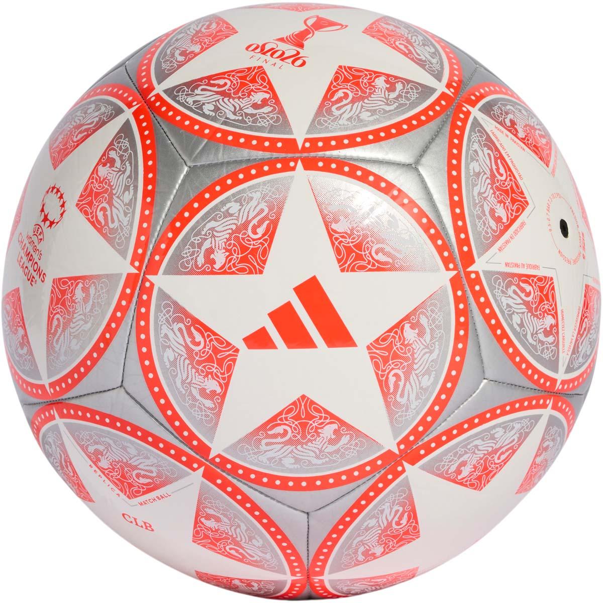 adidas WUCL Club Fodbold Red/Silver