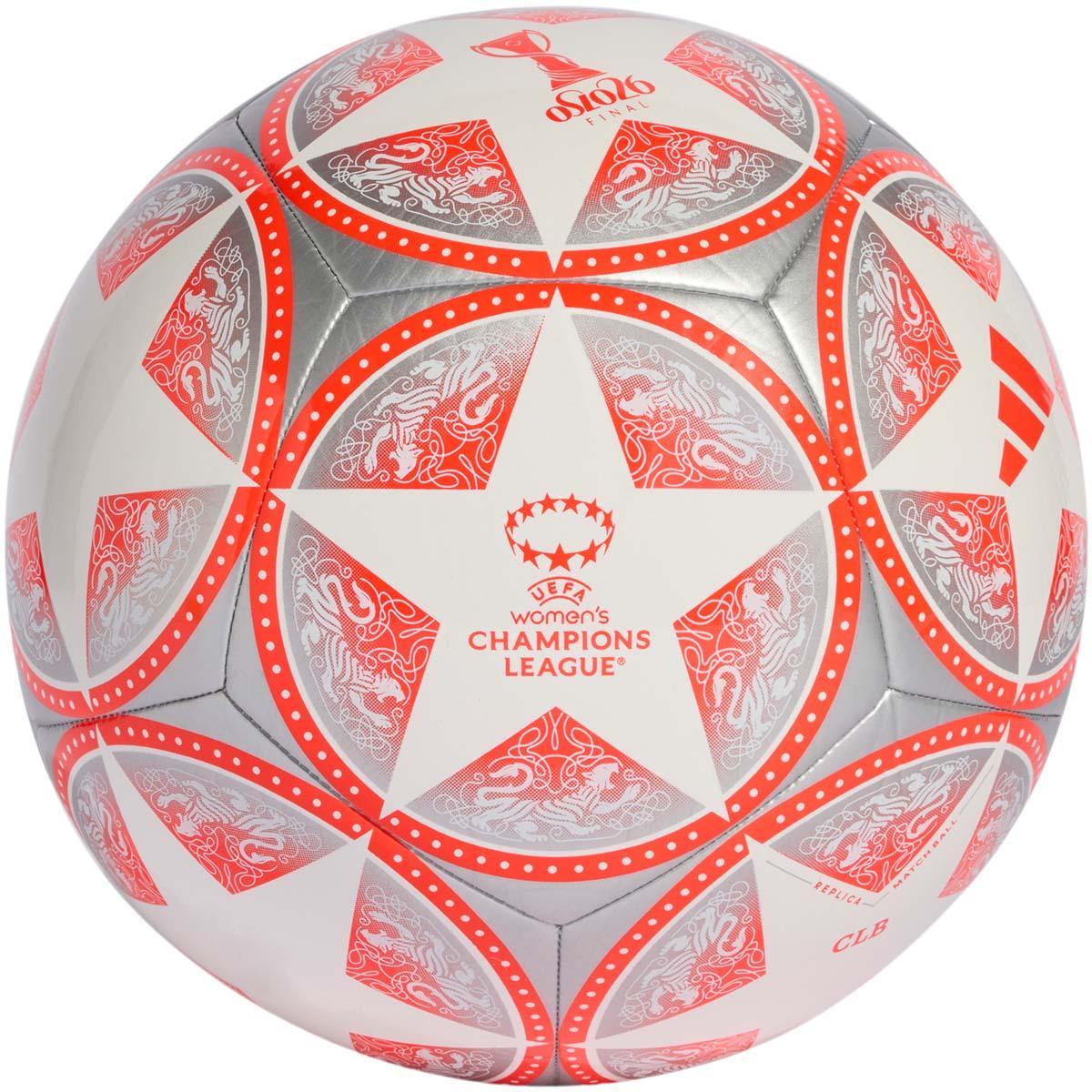 adidas WUCL Club Fodbold Red/Silver