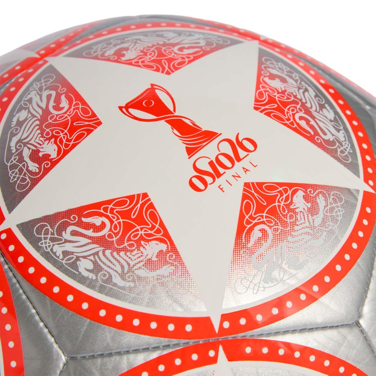 adidas WUCL Club Fodbold Red/Silver