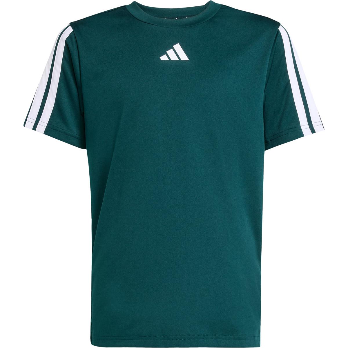 adidas Train Essentials 3-Stripes Trenings T-skjorte Barn green