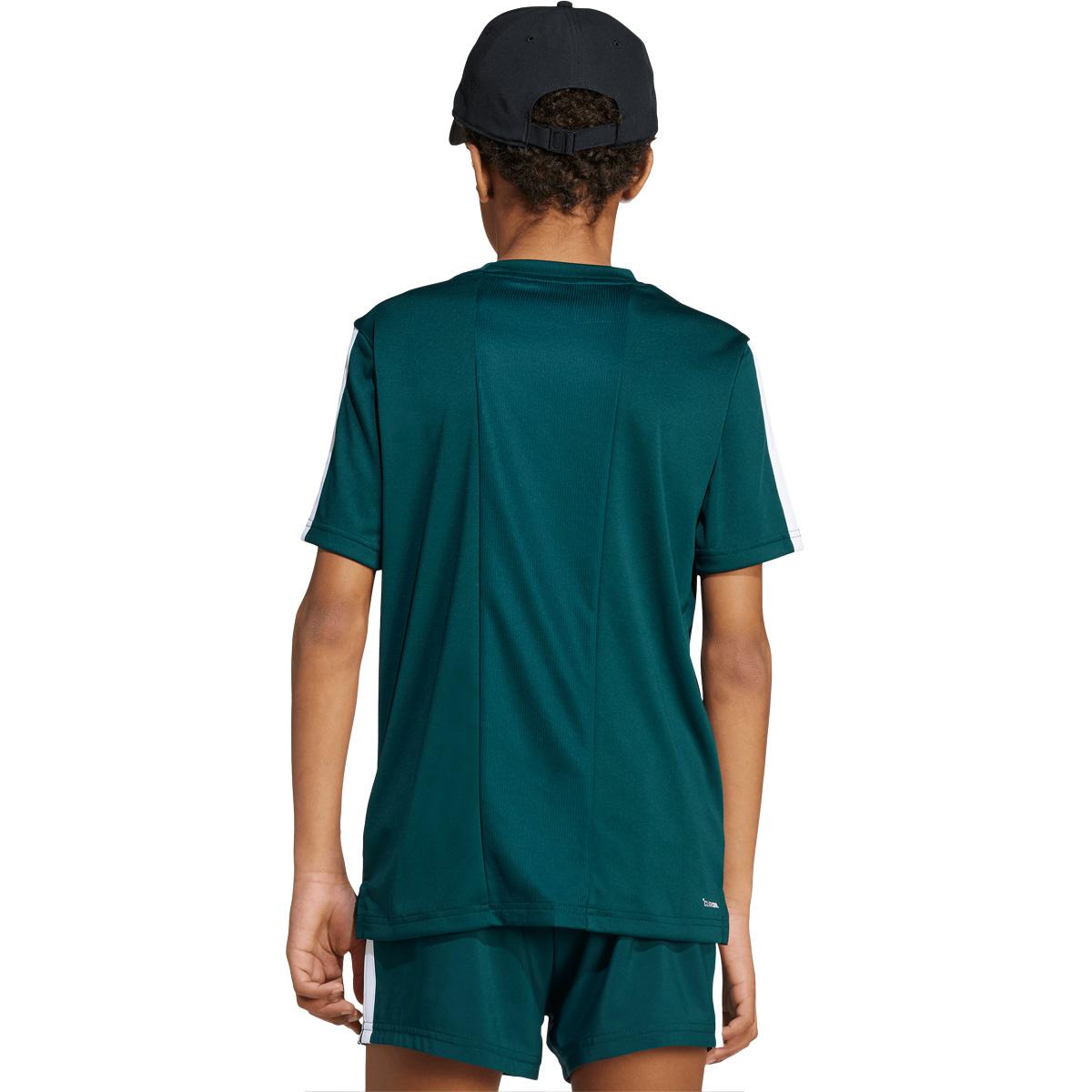 adidas Train Essentials 3-Stripes Trenings T-skjorte Barn green