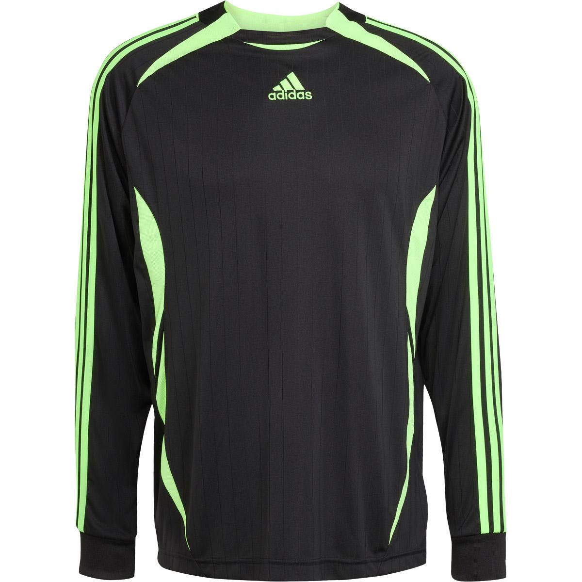 adidas Originals Teamgeist Langærmet T-shirt Herre Black/Signal Green