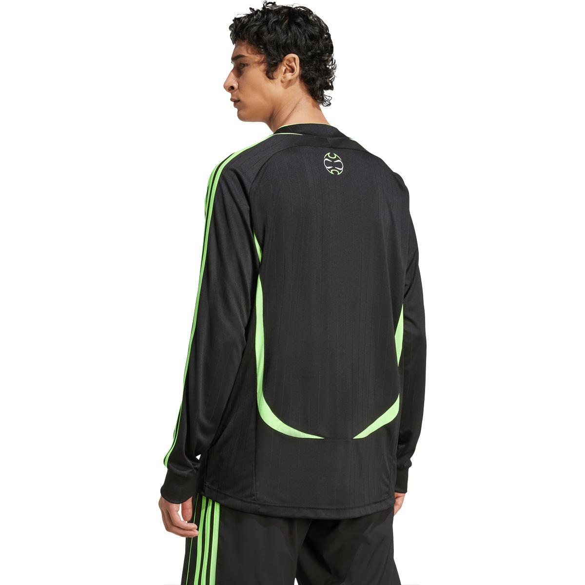 adidas Originals Teamgeist Langærmet T-shirt Herre Black/Signal Green