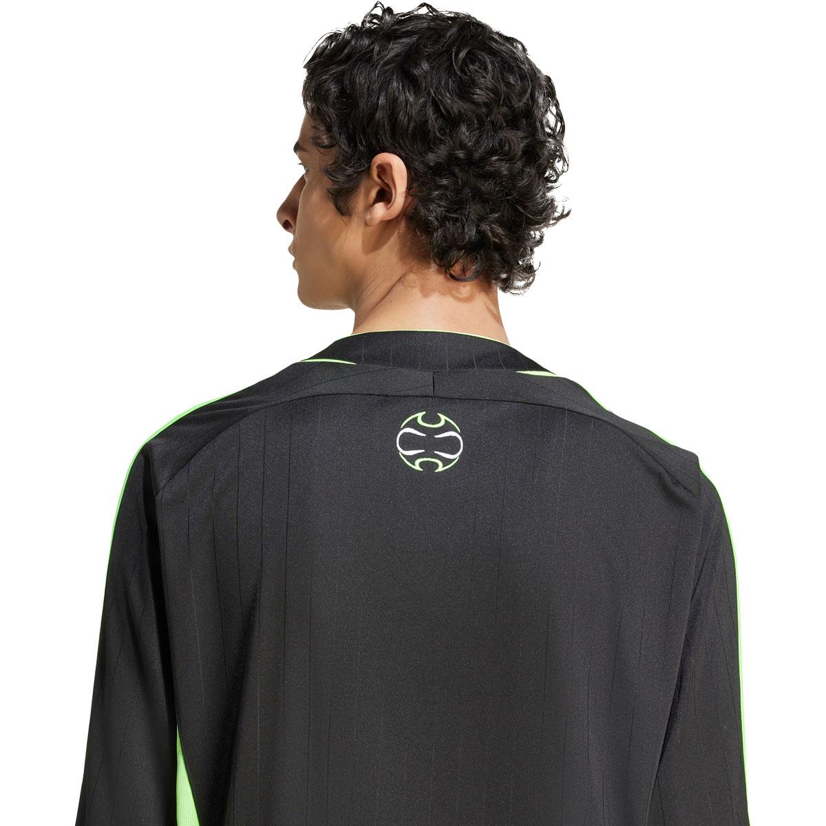 adidas Originals Teamgeist Langærmet T-shirt Herre Black/Signal Green
