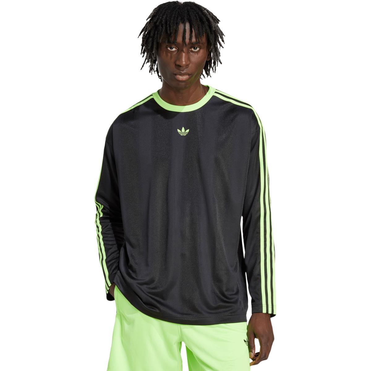 adidas Originals Jacquard Langærmet T-shirt Herre Black