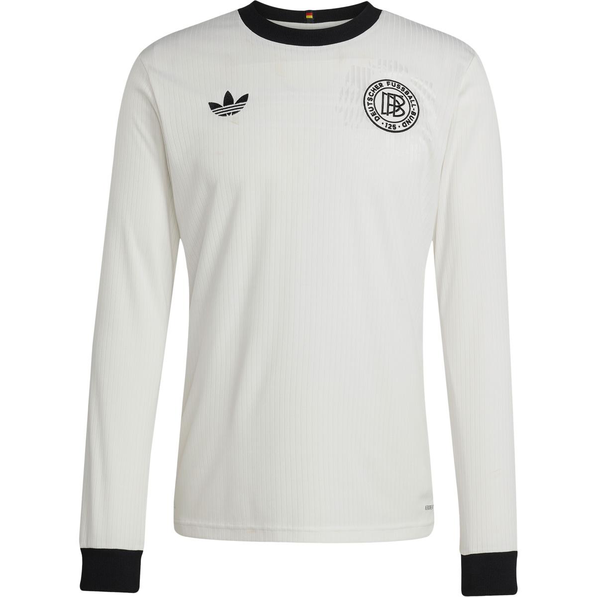 Tyskland DFB 125 Langærmet Landsholdstrøje White