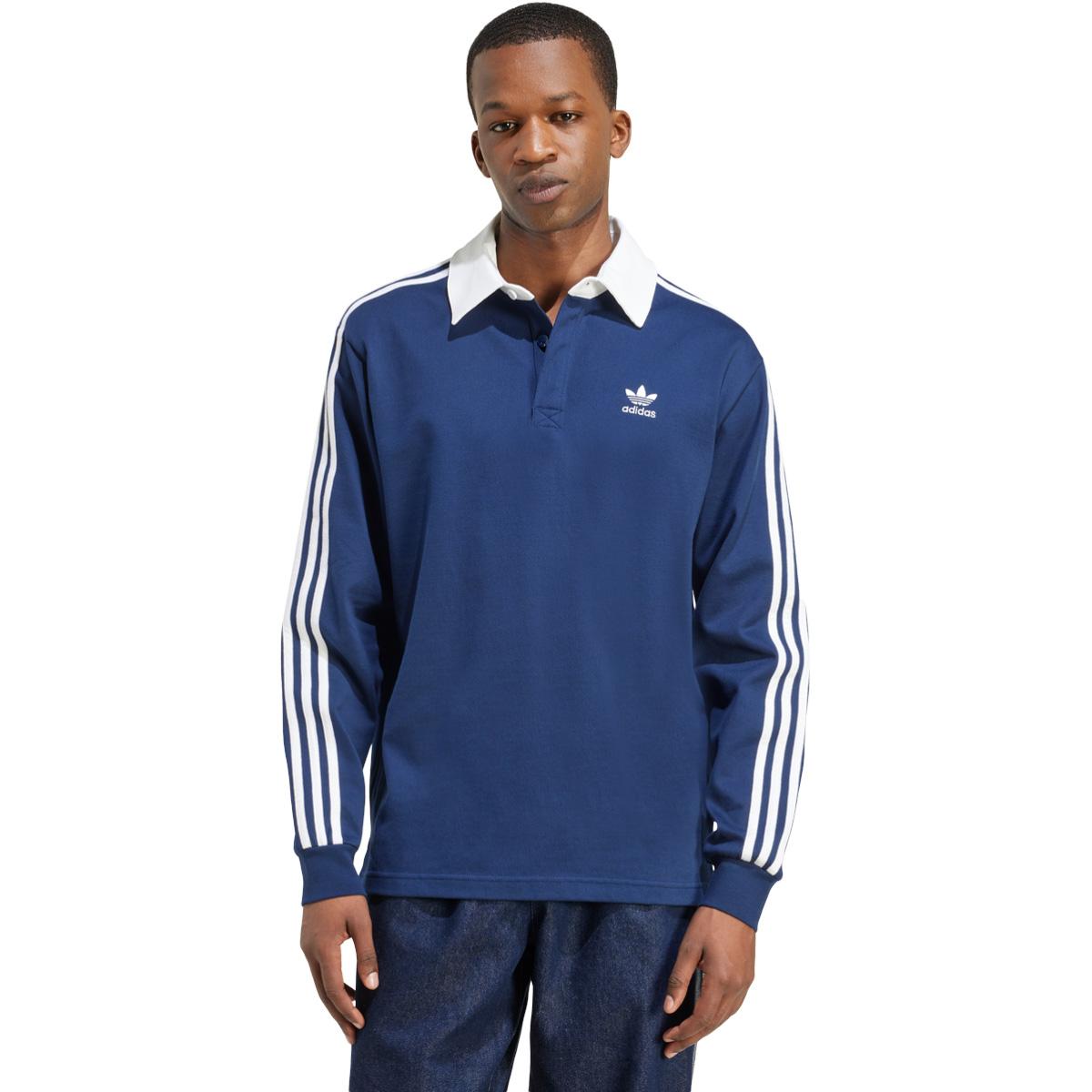 adidas Originals Rugby Langærmet Polo T-shirt Herre 117a