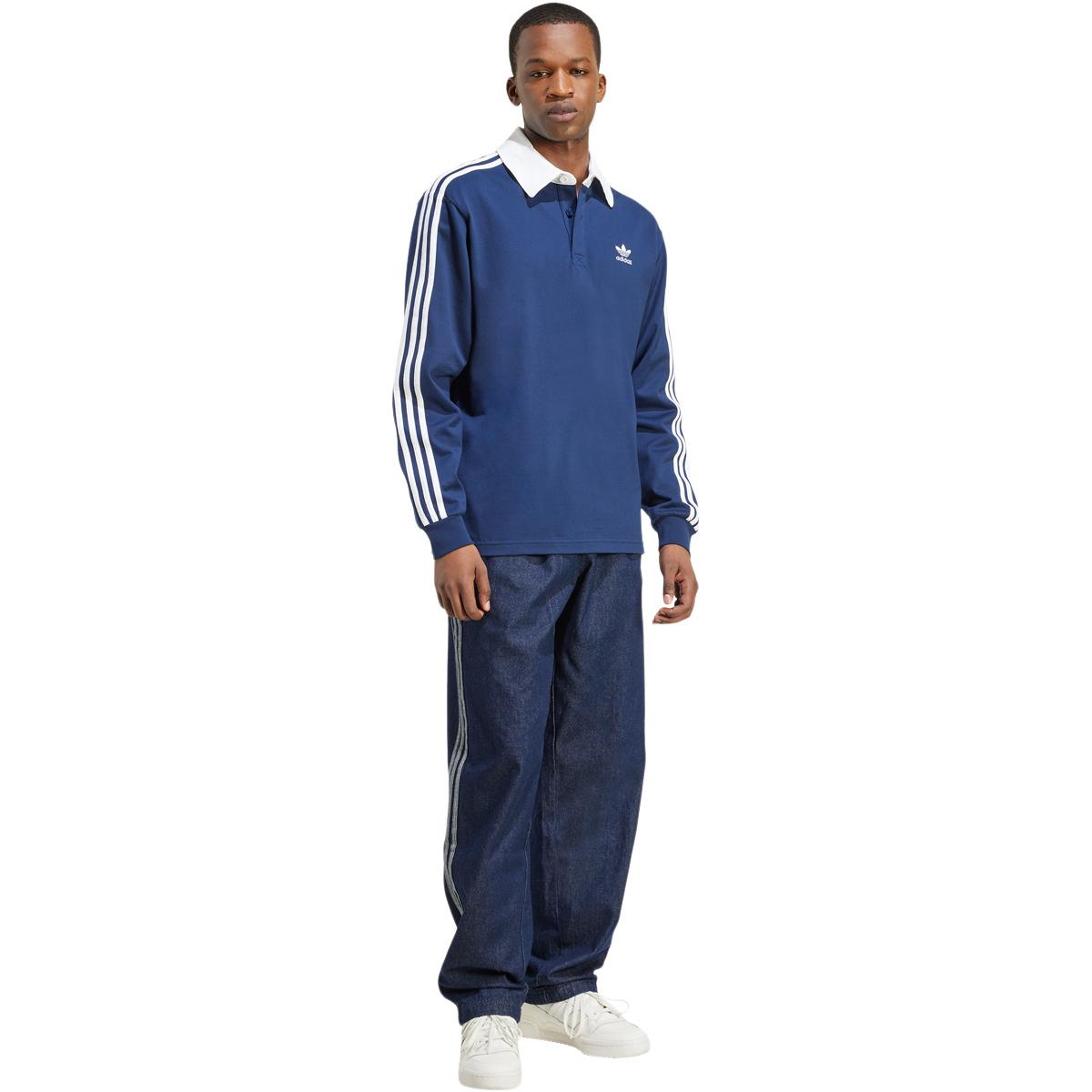 adidas Originals Rugby Langærmet Polo T-shirt Herre 117a