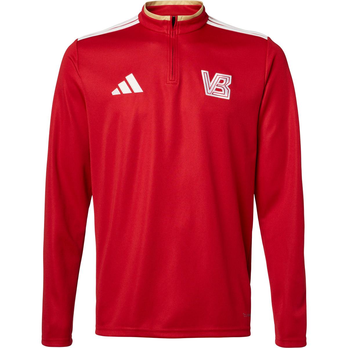 Vejle Boldklub 26/27 Half Zip Opvarmningstrøje Børn Red