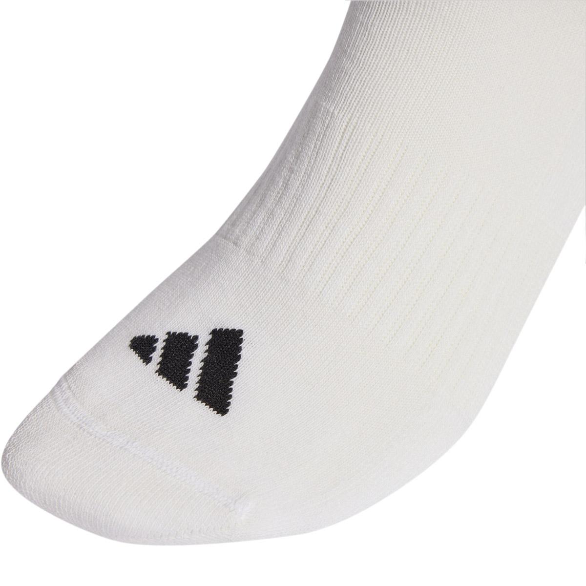 adidas 3-Stripes Essentials Crew 3-Pack Strømper White