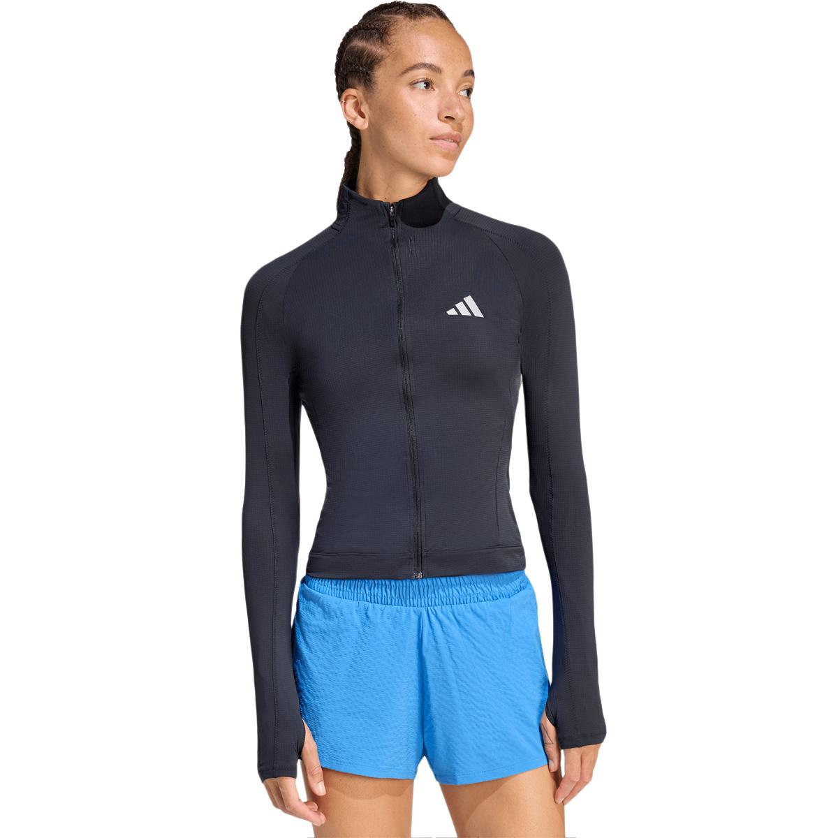 adidas Adi365 Full Zip Løpetrøye Dame BLACK