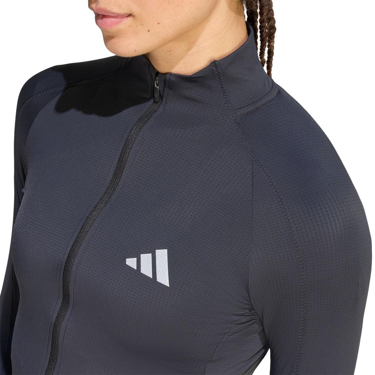 adidas Adi365 Full Zip Løpetrøye Dame BLACK