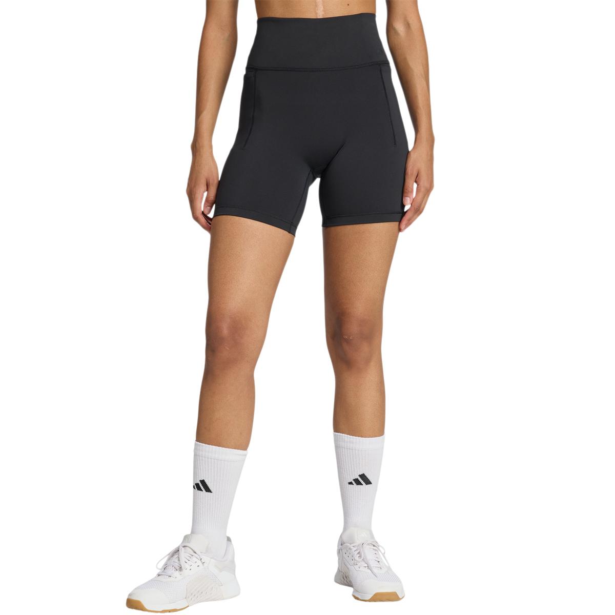 adidas Optime Korte Træningstights Dame Black
