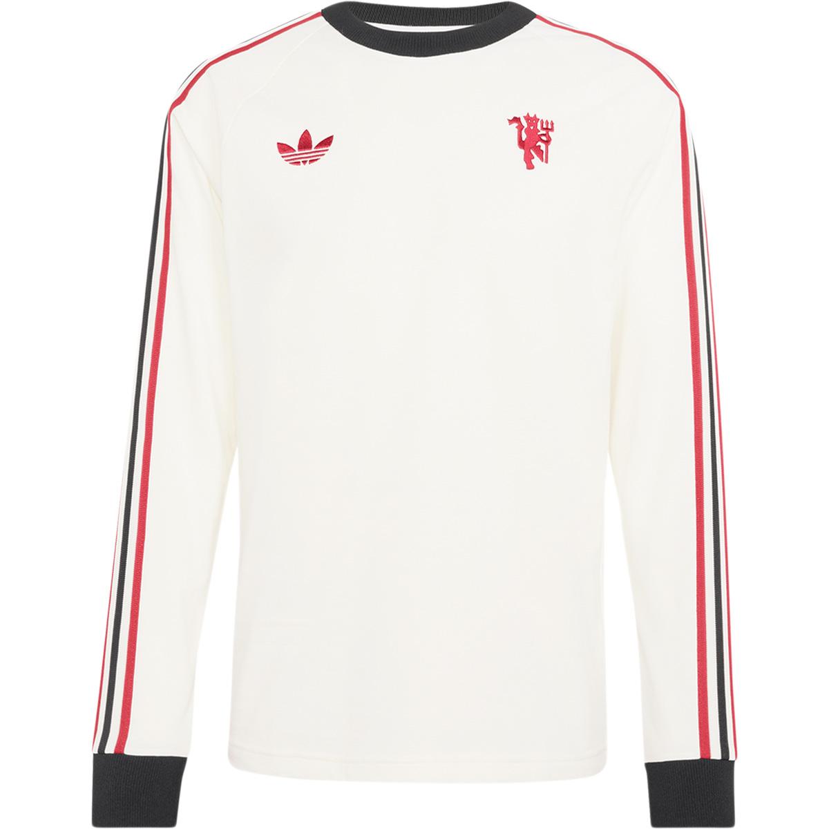 adidas Originals MUFC OG Langærmet T-shirt Herre White