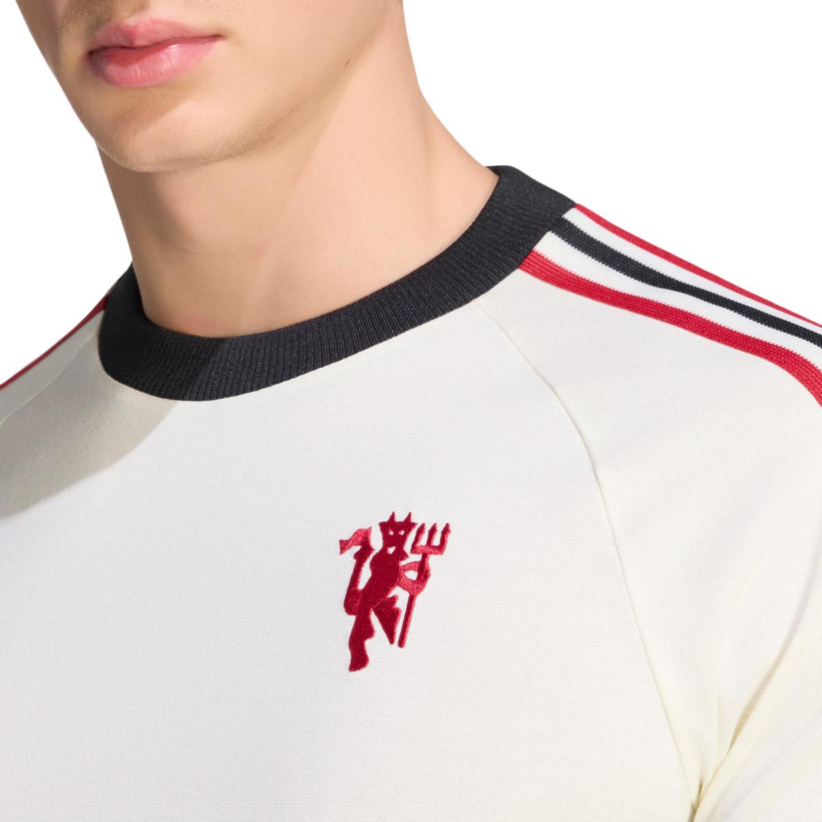 adidas Originals MUFC OG Langærmet T-shirt Herre White
