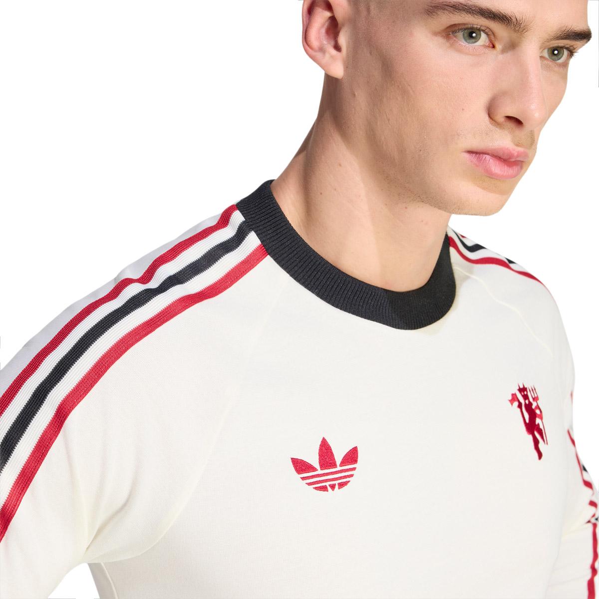 adidas Originals MUFC OG Langærmet T-shirt Herre White