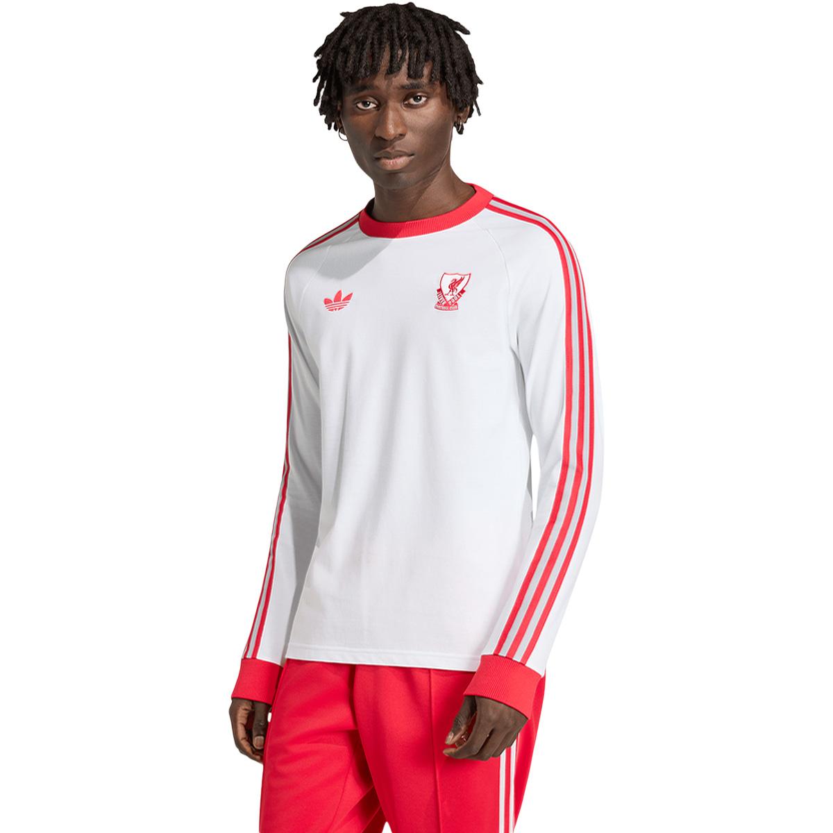 adidas Originals LFC OG Langærmet T-shirt Herre White