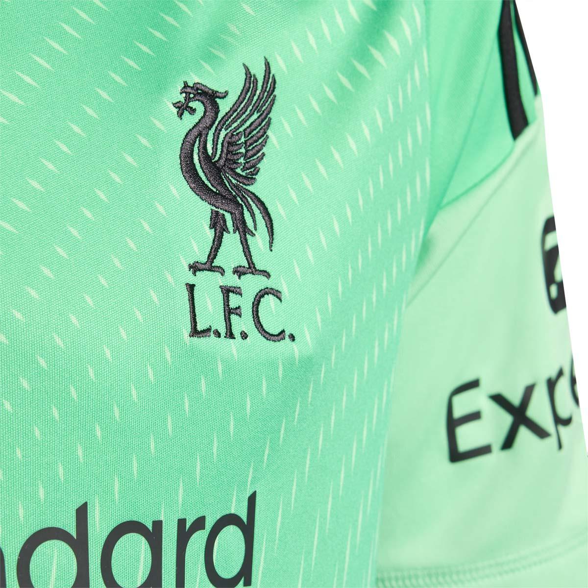 Liverpool FC 25/26 Målmandstrøje Børn Grøn