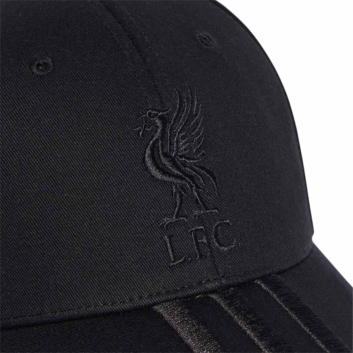 Liverpool FC Baseball Strapback Cap Black