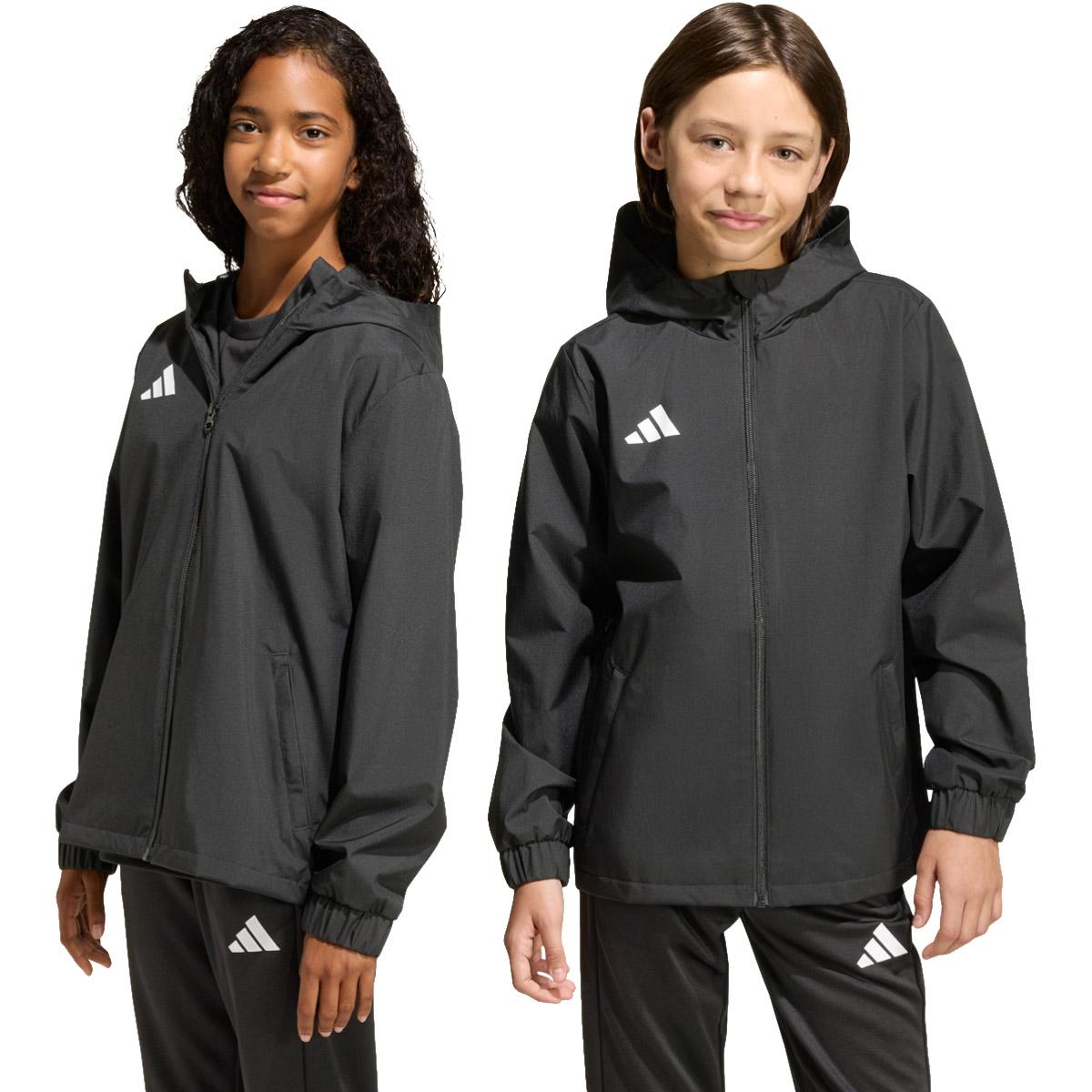 adidas Entrada 26 Allværs Jakke Barn BLACK