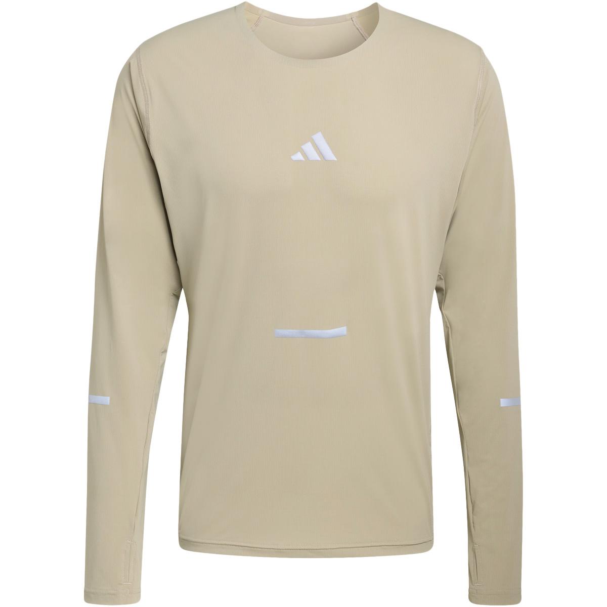 adidas Adi365 Langærmet Løbe T-shirt Herre Beige