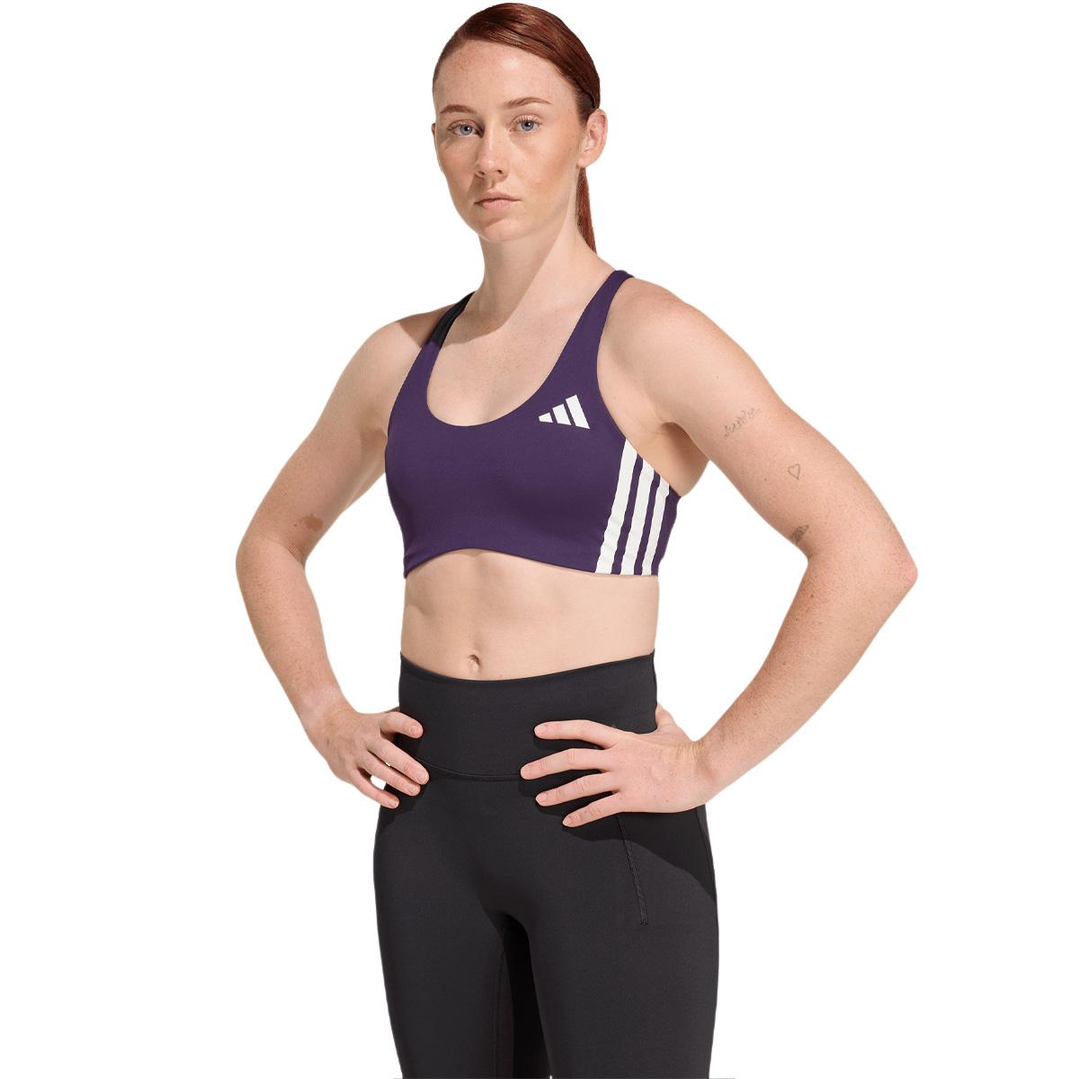 adidas Adizero Medium Support Sports BH Dame Purple