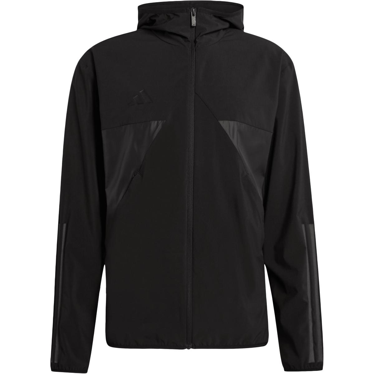 adidas Tiro Tech Full Zip Woven Track Top Herre Black