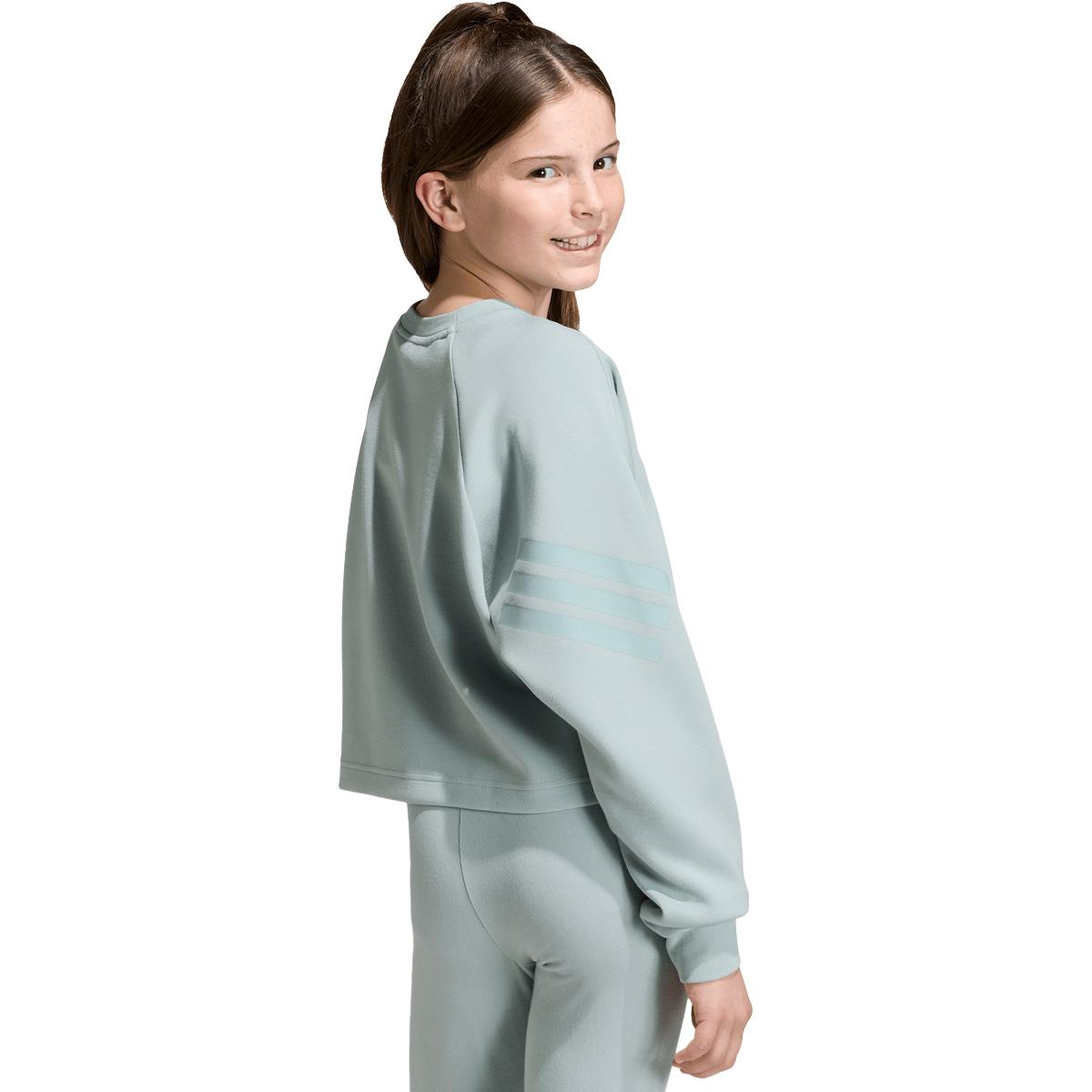 adidas Future Icons 3-Stripes Crew Sweatshirt Børn Blue