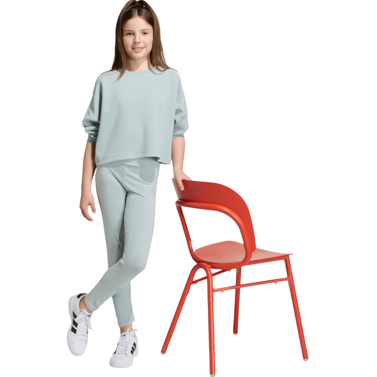 adidas Future Icons 3-Stripes Crew Sweatshirt Børn Blue
