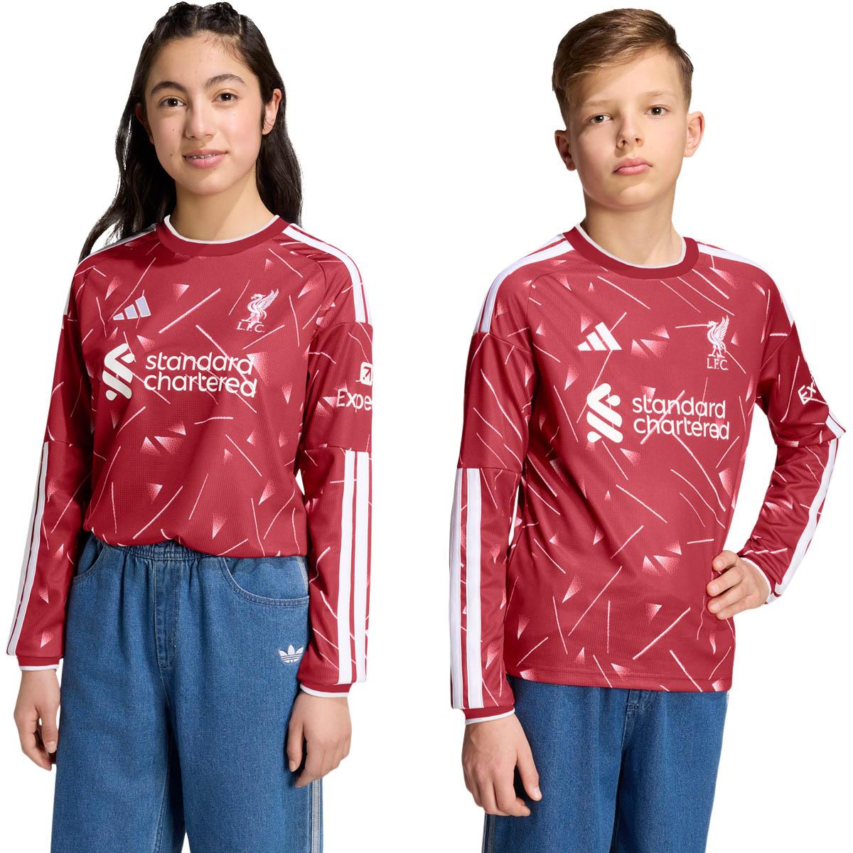 Liverpool FC 26/27 Langærmet Hjemmebanetrøje Børn ACTMAR