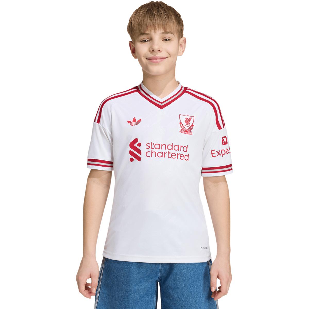 Liverpool FC 26/27 Udebanetrøje Børn WHITE