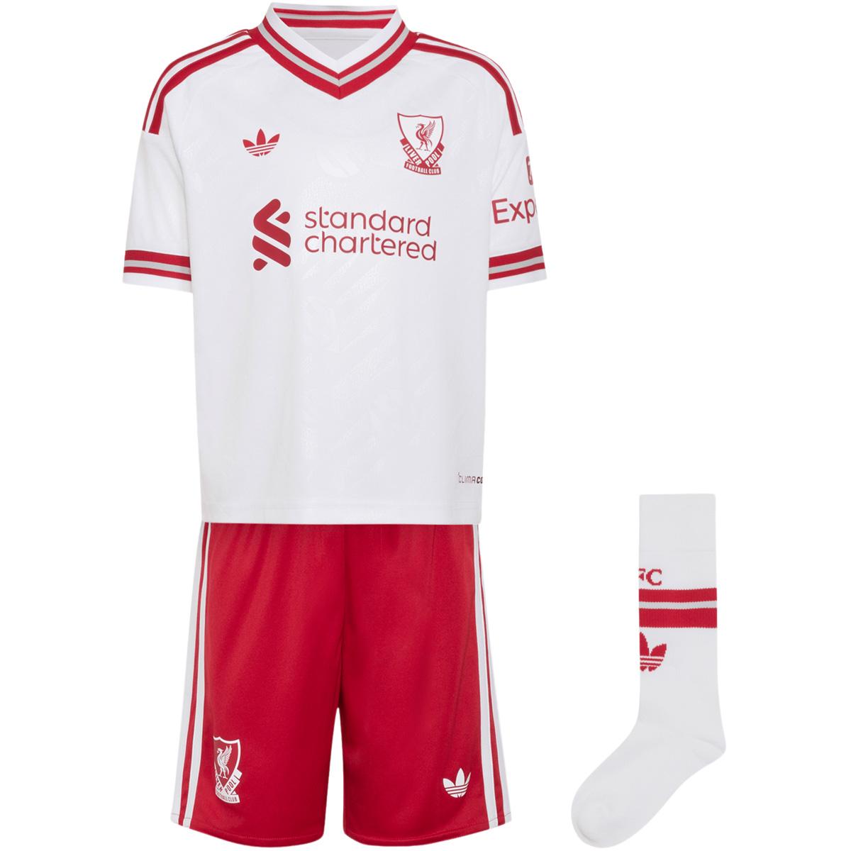 Liverpool FC 26/27 Udebanesæt Børn WHITE