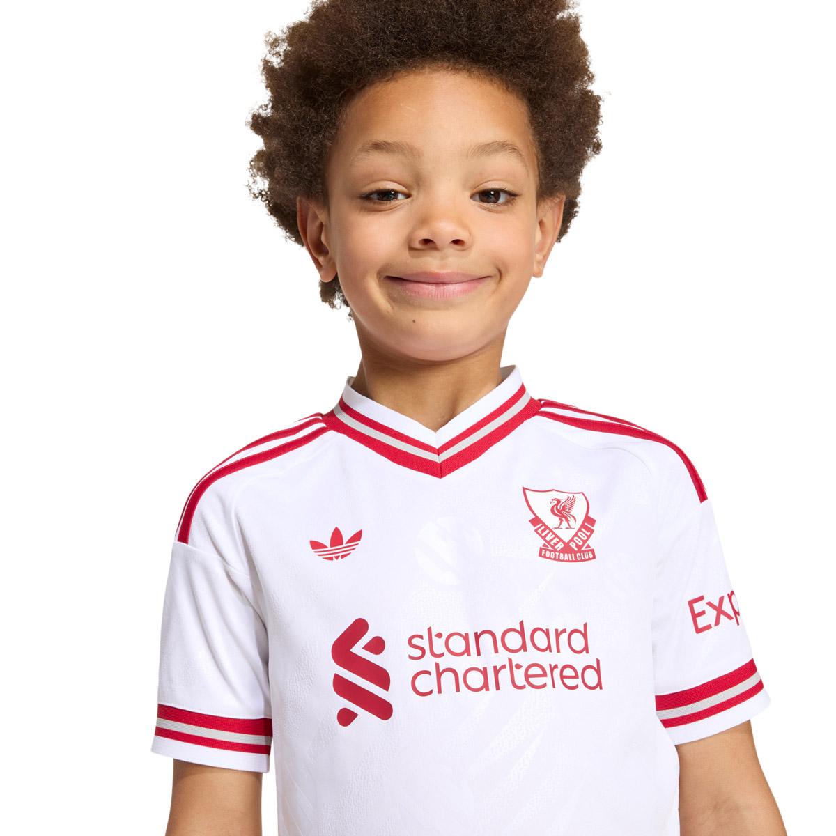 Liverpool FC 26/27 Udebanesæt Børn WHITE
