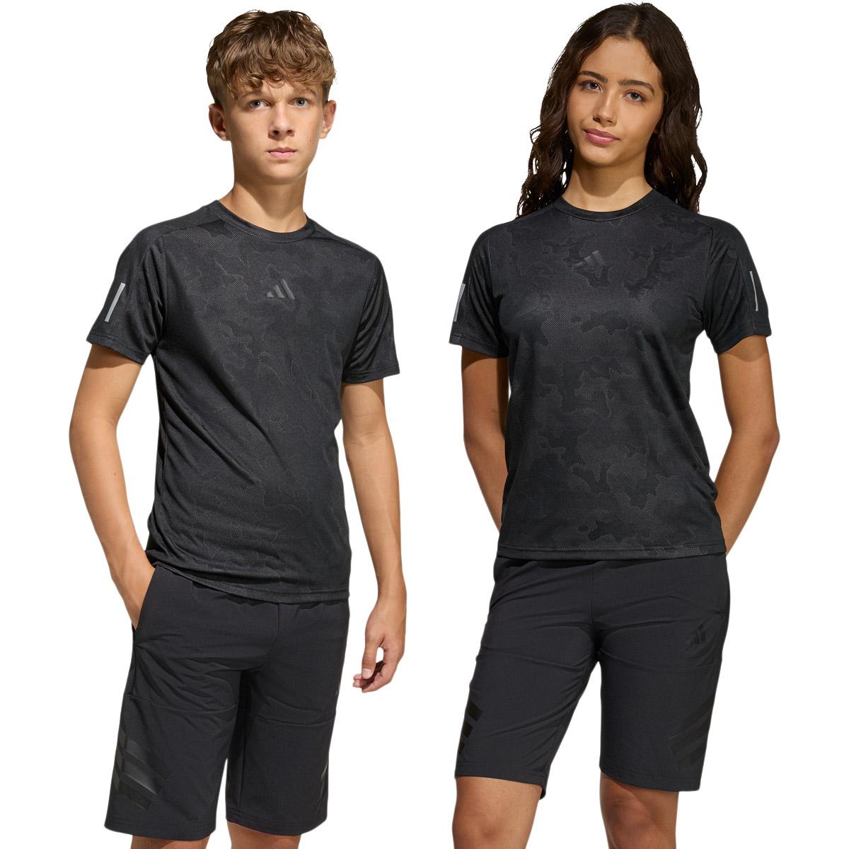 adidas Sport Icons Engineered T-skjorte Barn Black