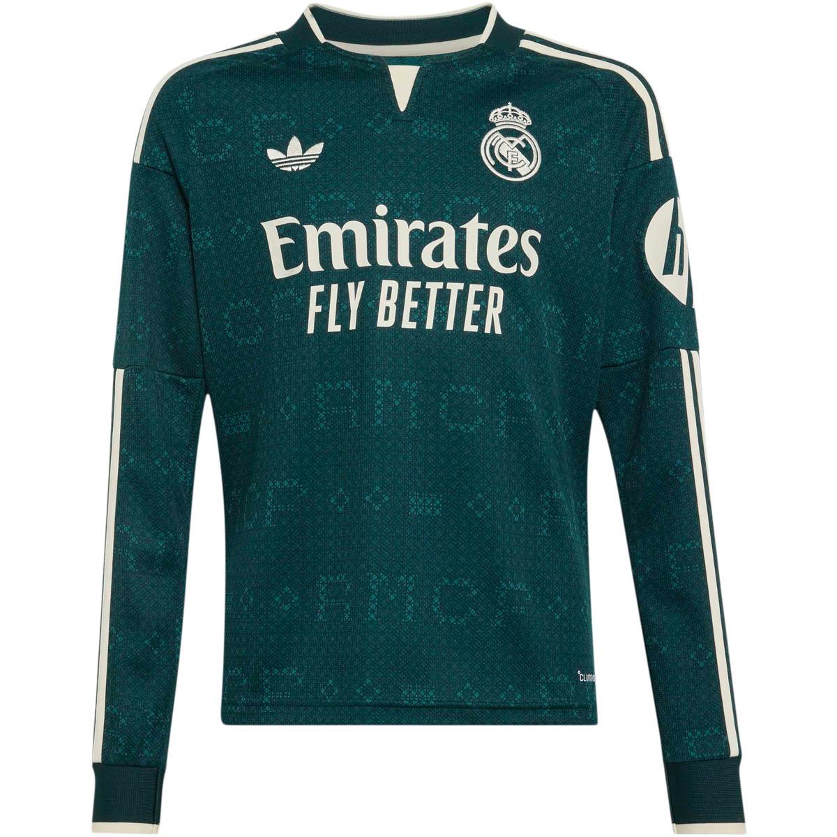 Real Madrid 26/27 Langærmet Udebanetrøje Børn AURIVY