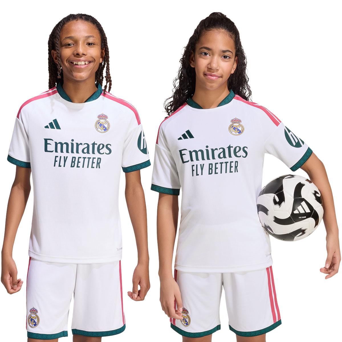 Real Madrid 26/27 Hjemmebanetrøje Børn WHITE