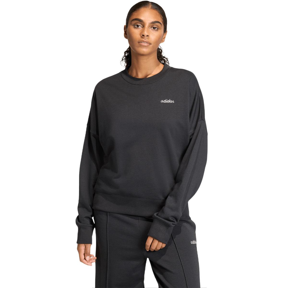adidas Colorpop Crew Sweatshirt Dame Black