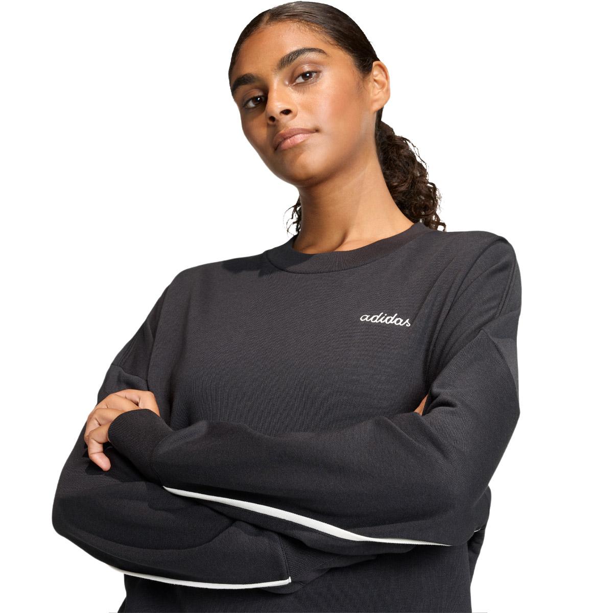 adidas Colorpop Crew Sweatshirt Dame Black