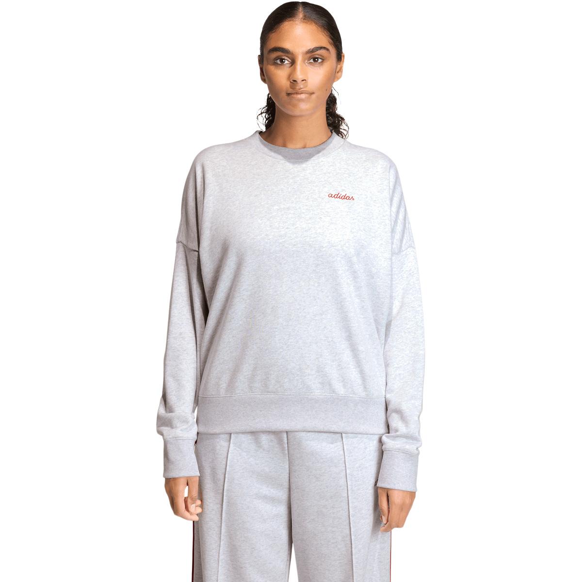 adidas Colorpop Crew Sweatshirt Dame Grey