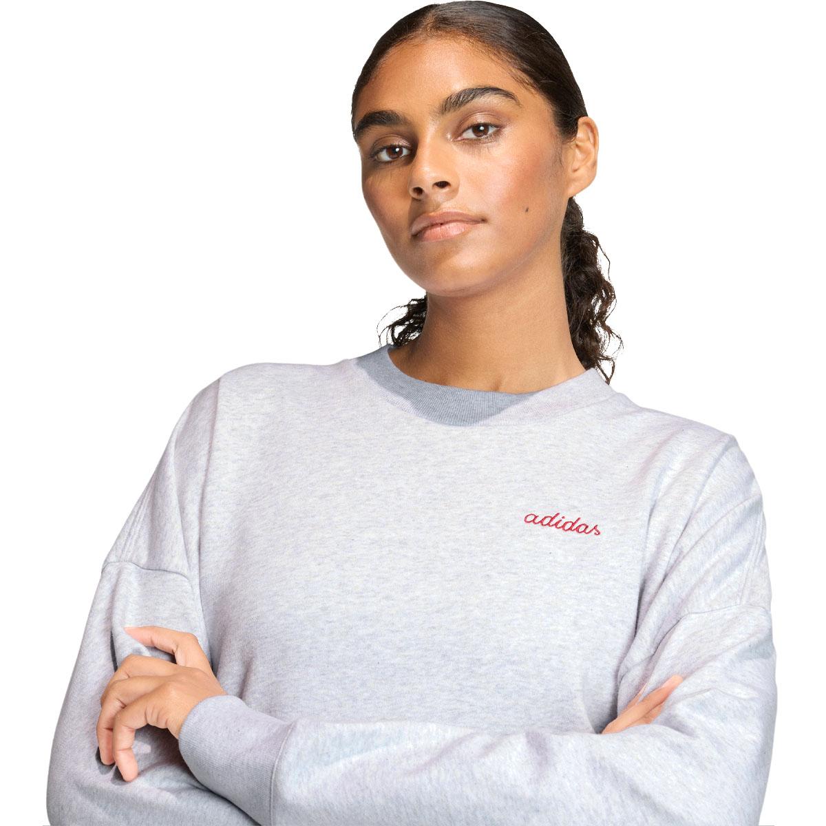 adidas Colorpop Crew Sweatshirt Dame Grey