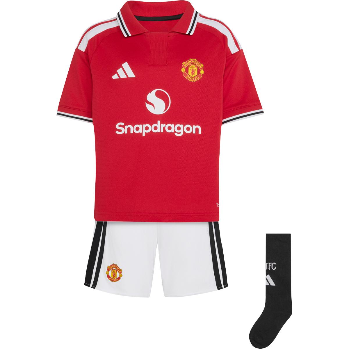 Manchester United FC 26/27 Hjemmebanesæt Børn MUFRED