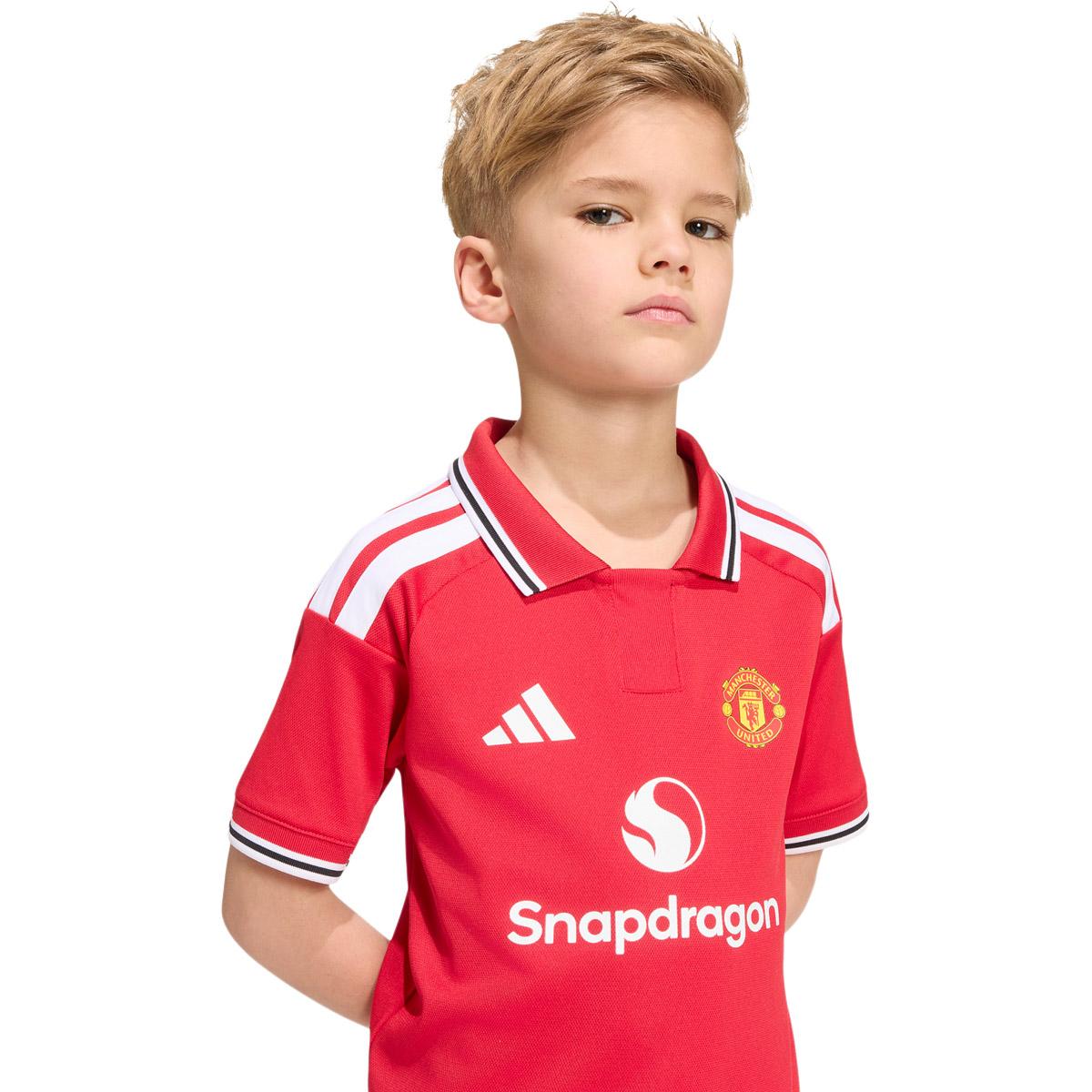 Manchester United FC 26/27 Hjemmebanesæt Børn MUFRED