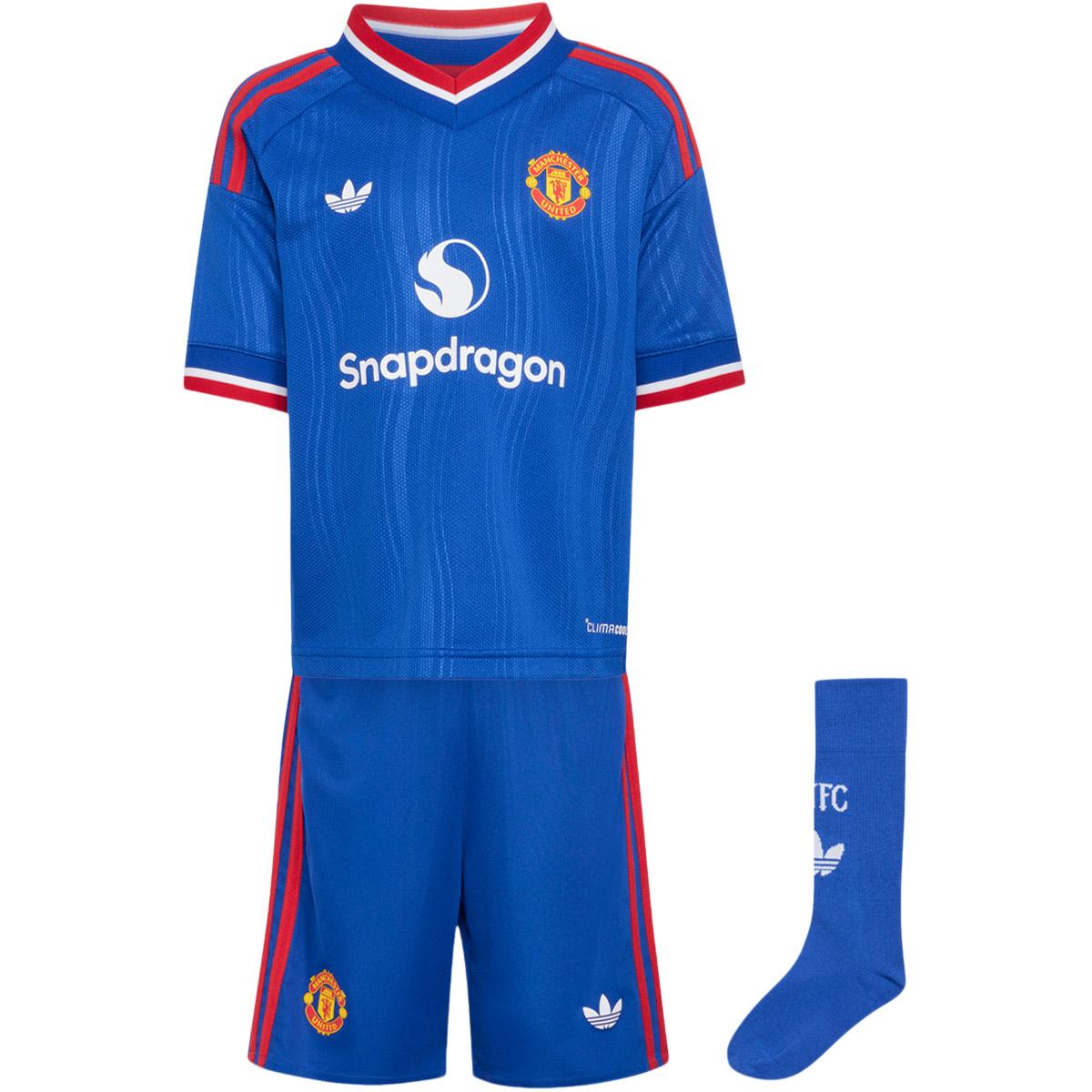 Manchester United FC 26/27 Udebanesæt Børn ROYBLU