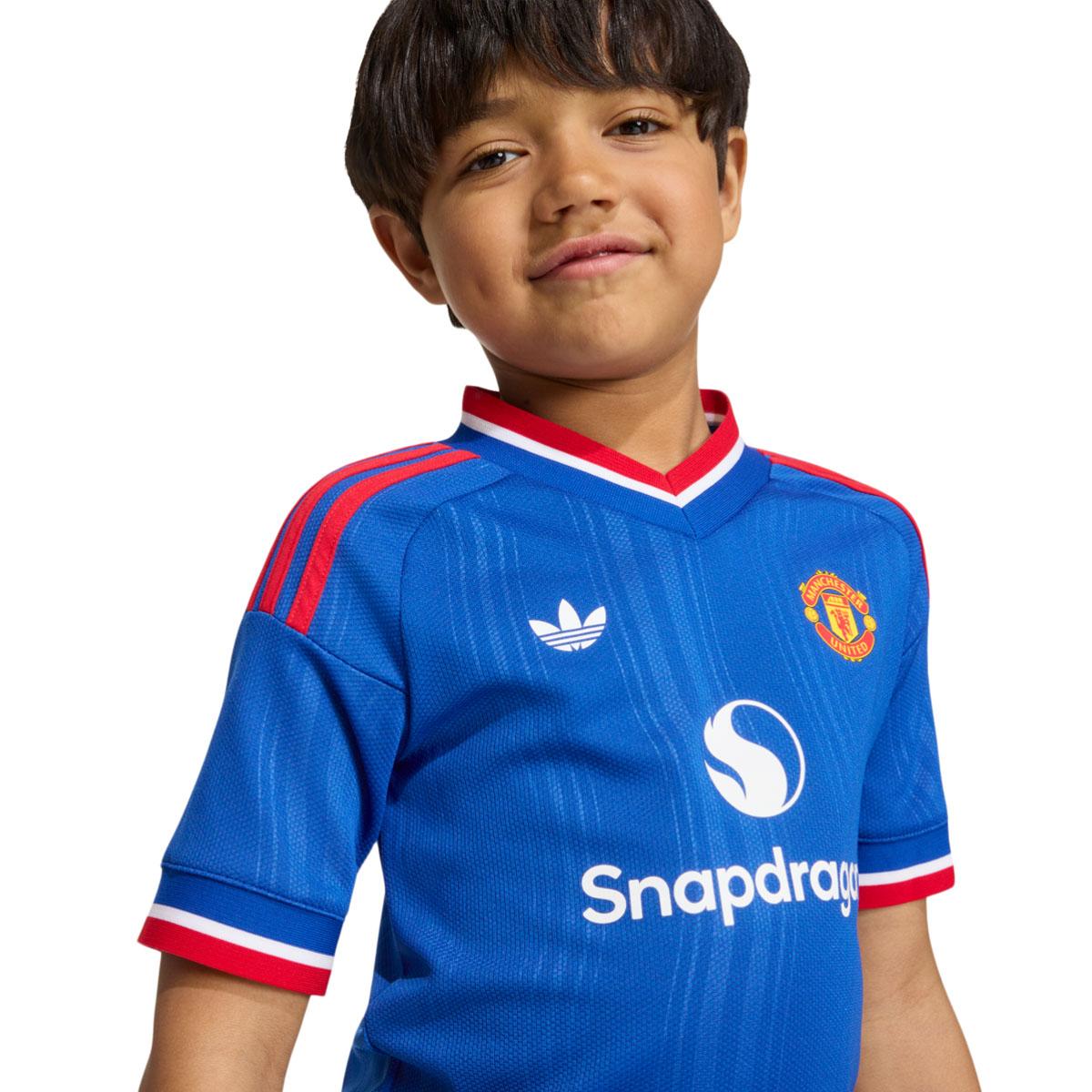 Manchester United FC 26/27 Udebanesæt Børn ROYBLU