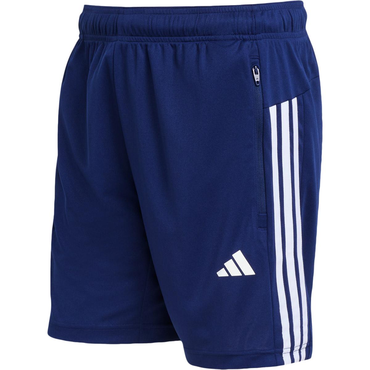 adidas Workout Essentials Base 3-Stripes Pique Løbeshorts Herre Blue