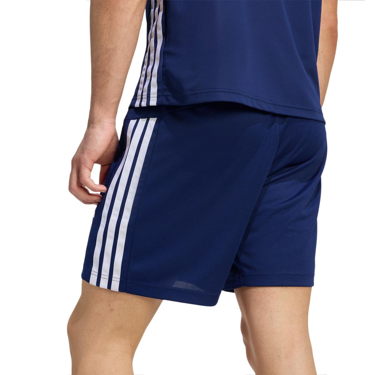 adidas Workout Essentials Base 3-Stripes Pique Løbeshorts Herre Blue